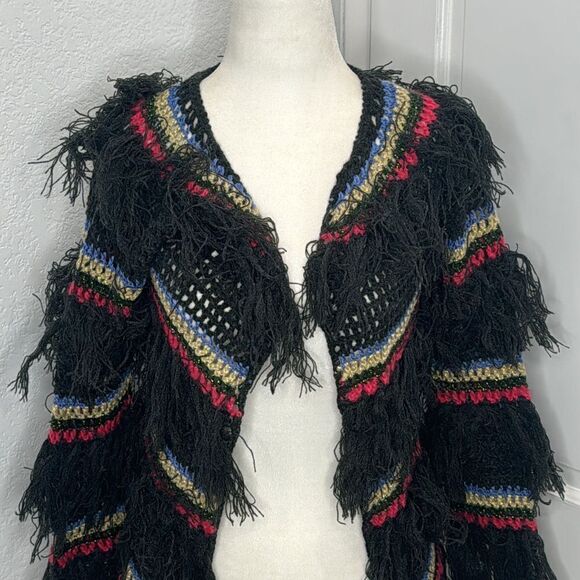 NWT CeliaB Fuzzy Cardigan Small - Picture 2 of 11